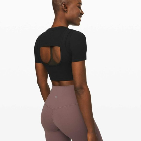 Looking for Lululemon Better Best Cropped Short Sleeve Size 6 any color - Picture 4 of 4